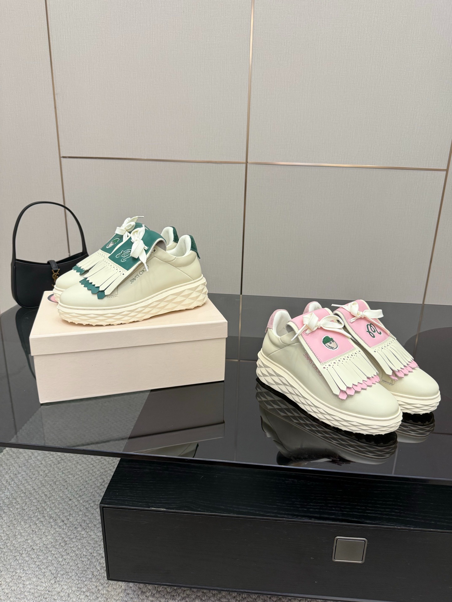 지미추 캐주얼 화이트 슈즈