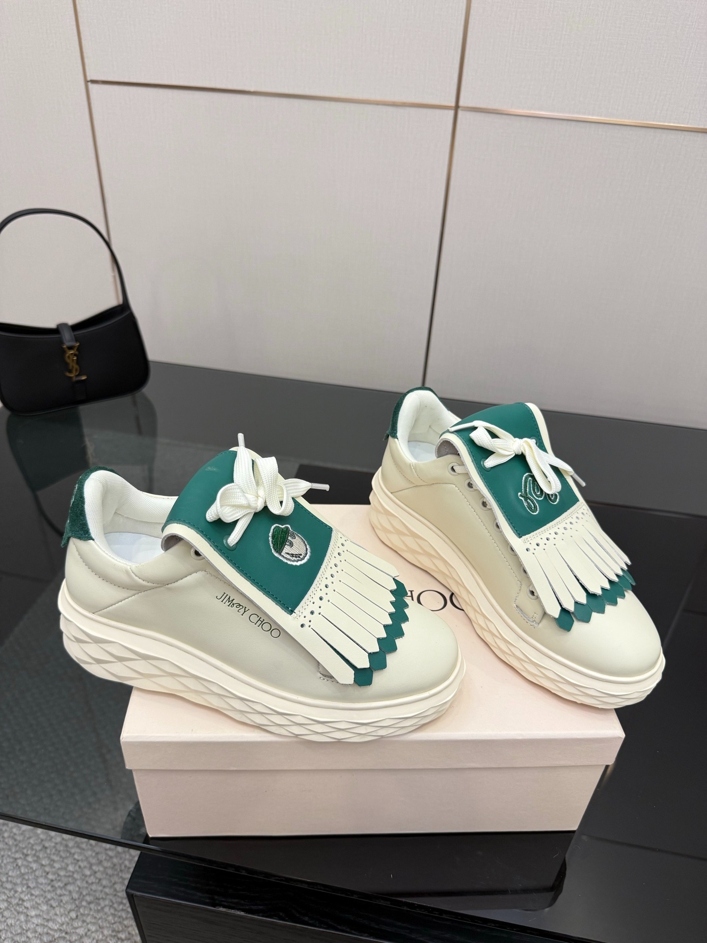 지미추 캐주얼 화이트 슈즈