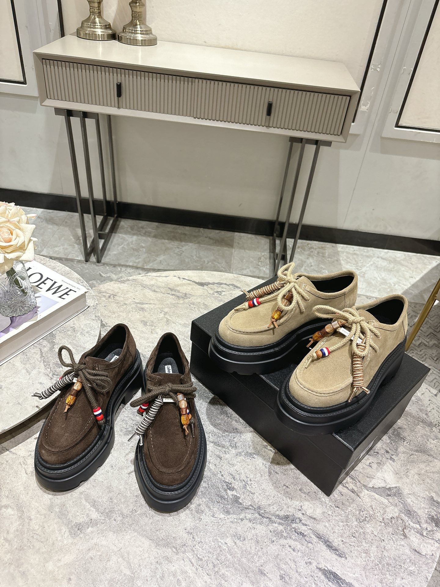 알렉산더왕 통굽 로퍼