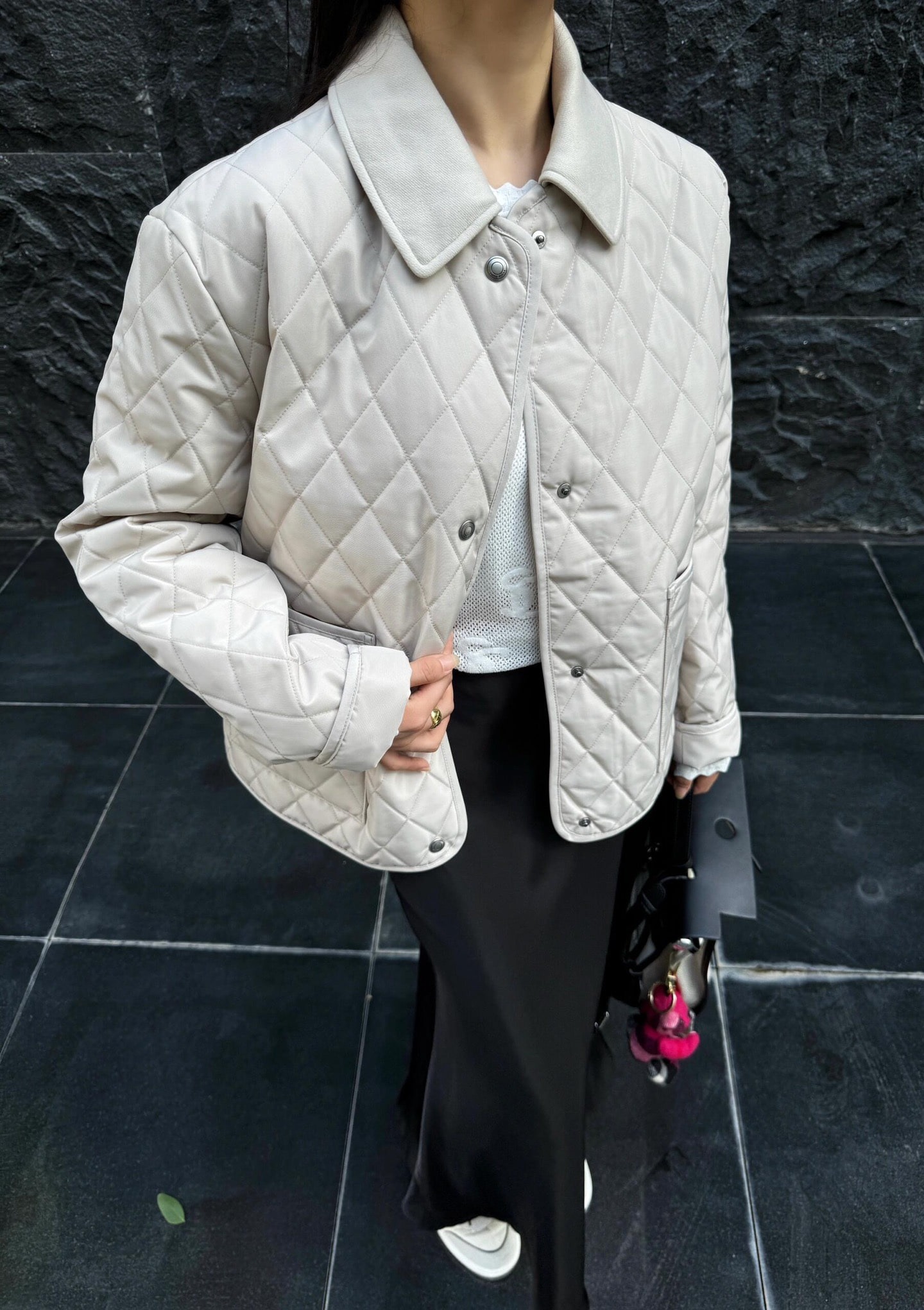 로로피아나 25Fw 신상 빈티지 터틀넥 패딩