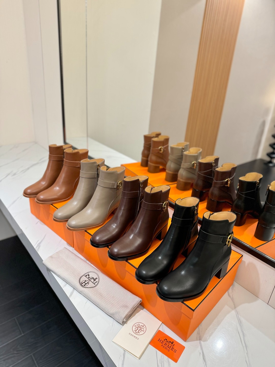 에르메스 프리미엄 라이더 부츠