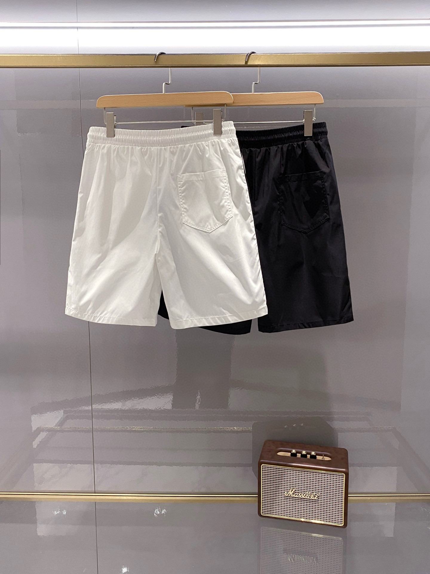 발렌시아가 클래식 남성 스트링 캐주얼 비치 반바지