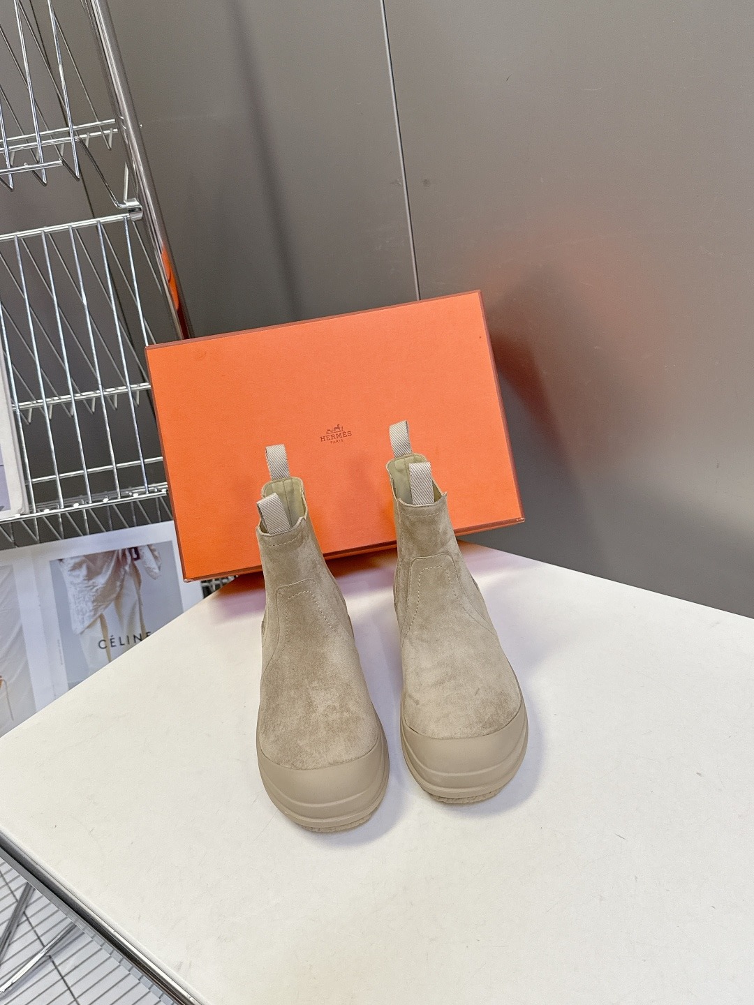에르메스 가을/겨울 신상 클래식 앵클부츠