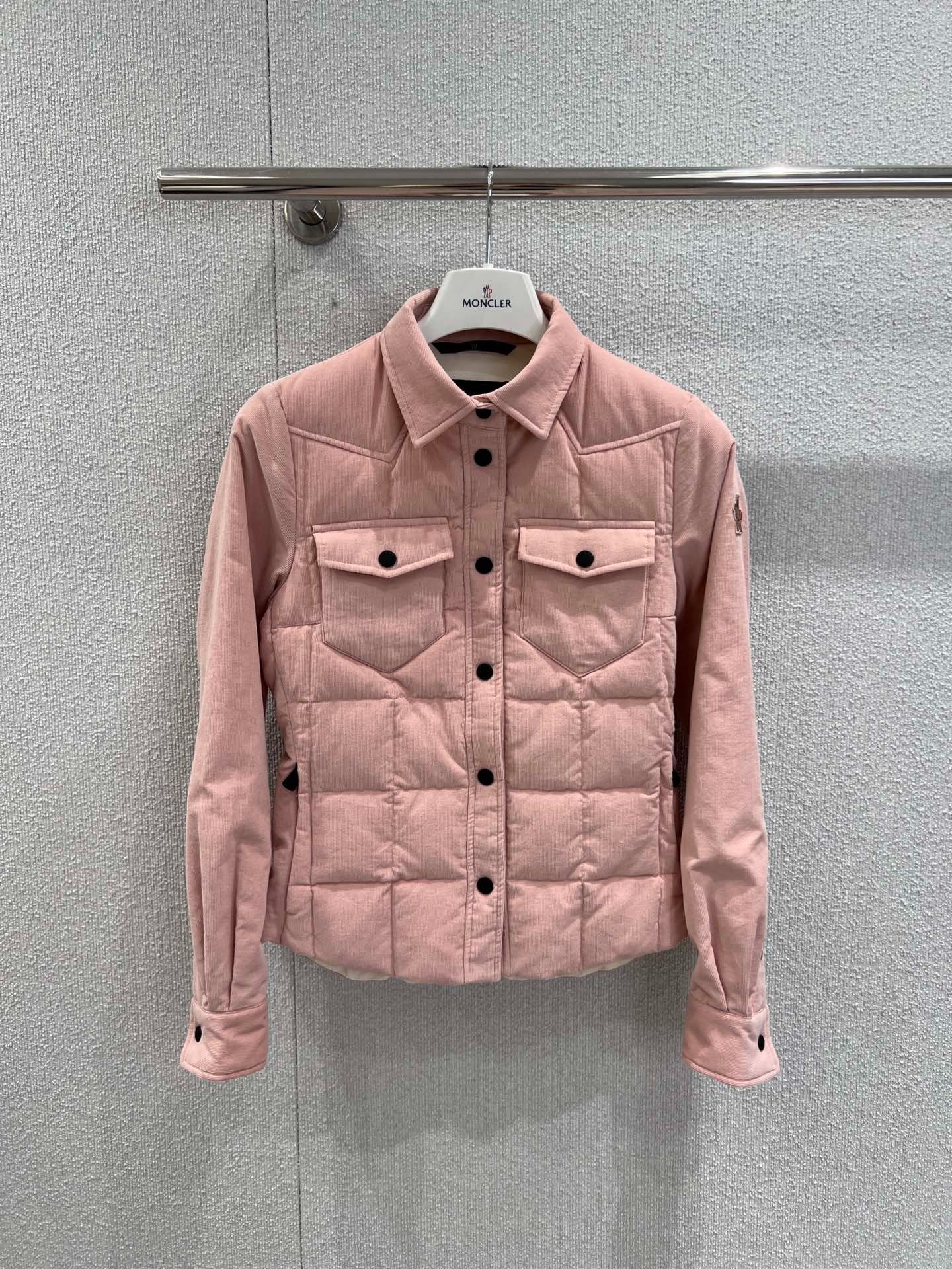 몽클레어 25 신상 셔츠형 패딩 점퍼