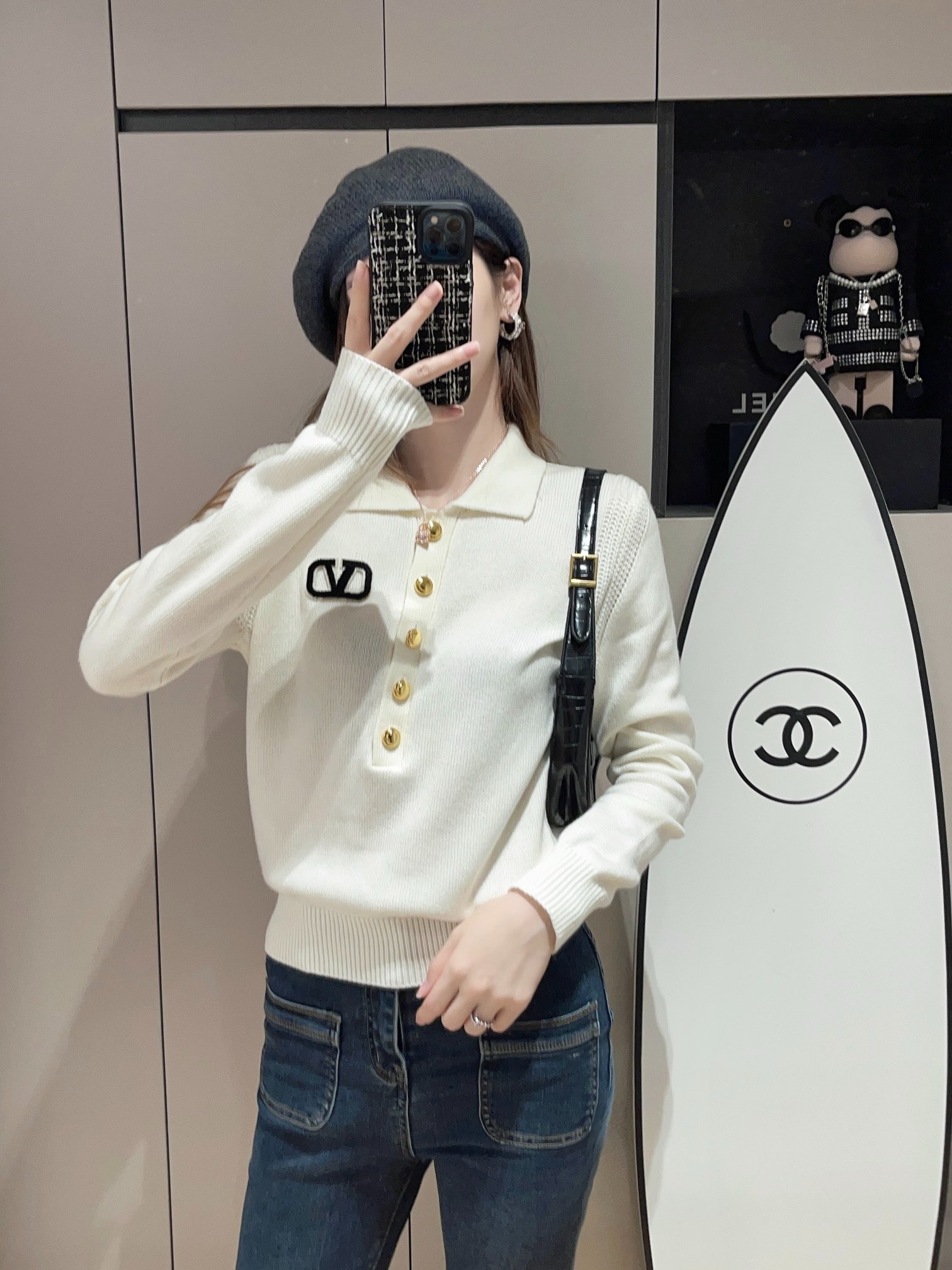 발렌티노 25 신상 터틀넥 니트 긴팔 스웨터