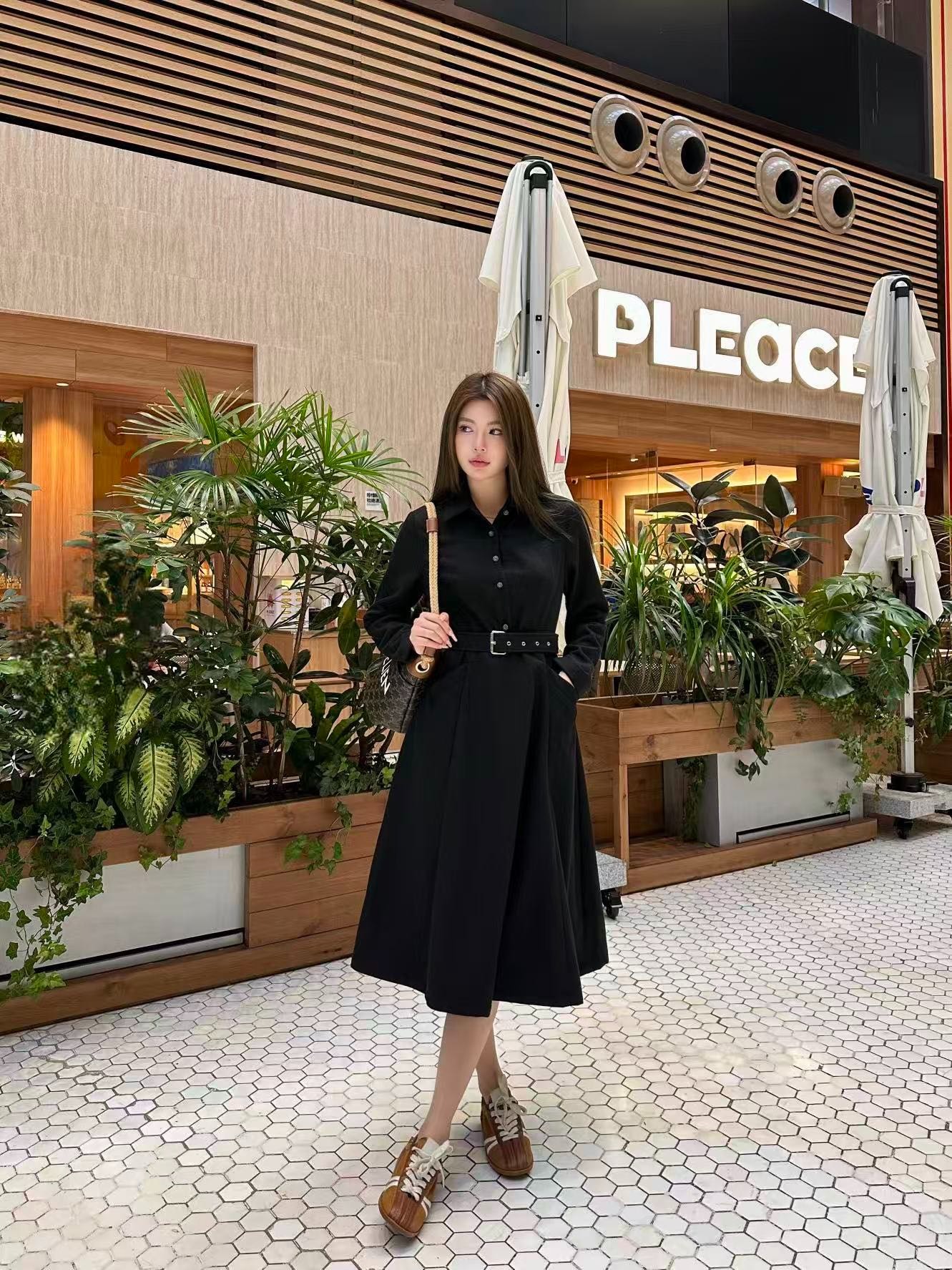 디올 25 신상 양털 원피스