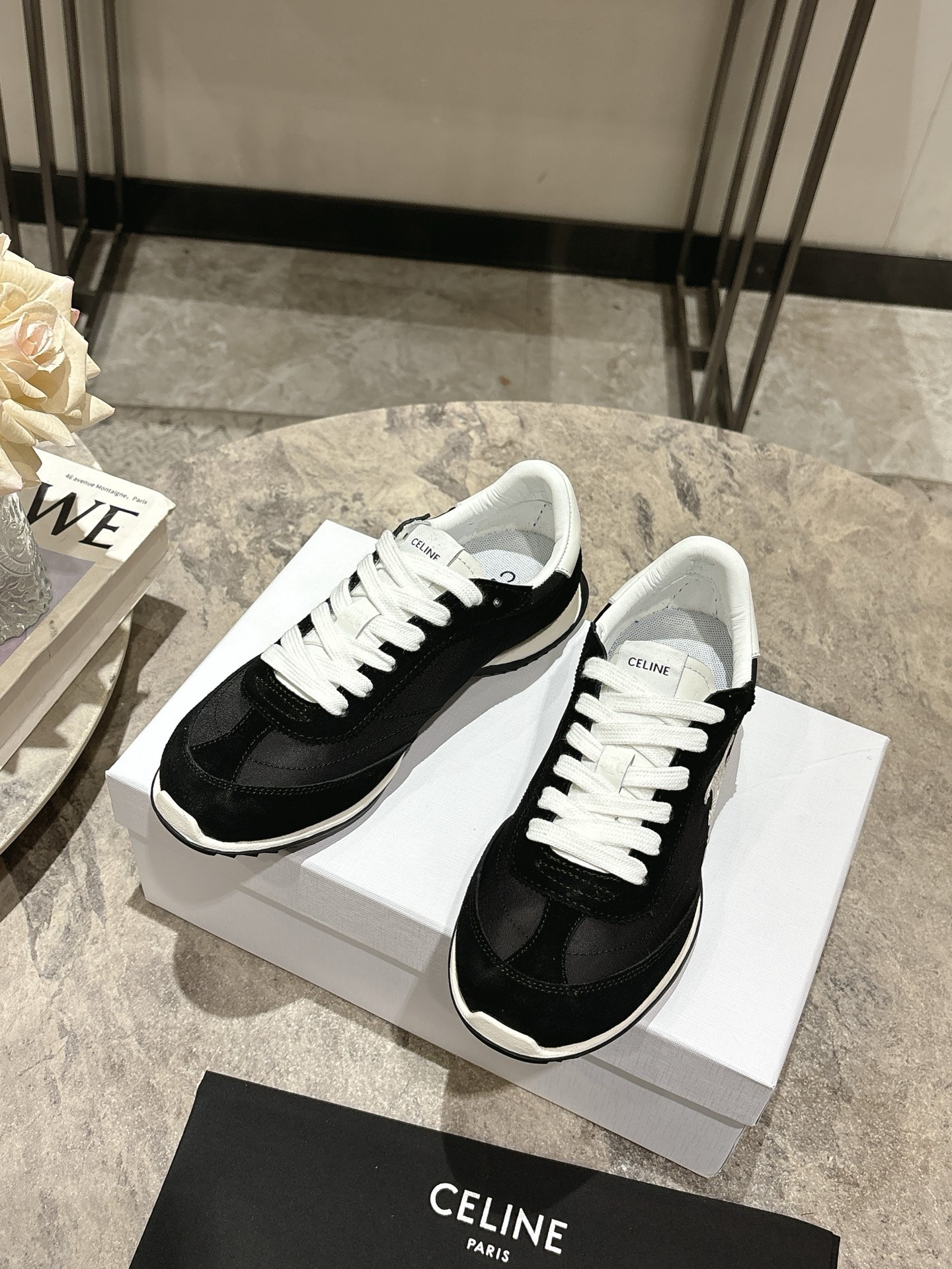 셀린느 봄여름 최신 Racer 운동화