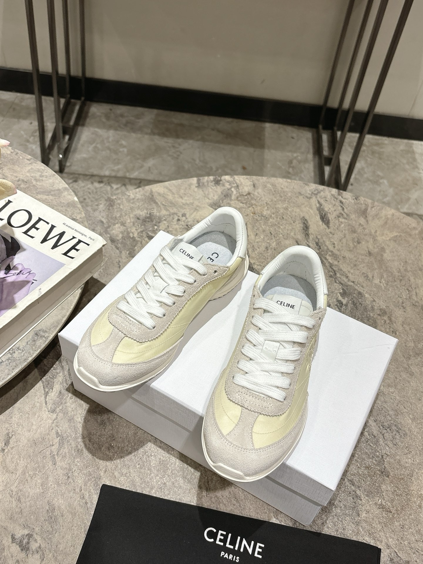 셀린느 봄여름 최신 Racer 운동화