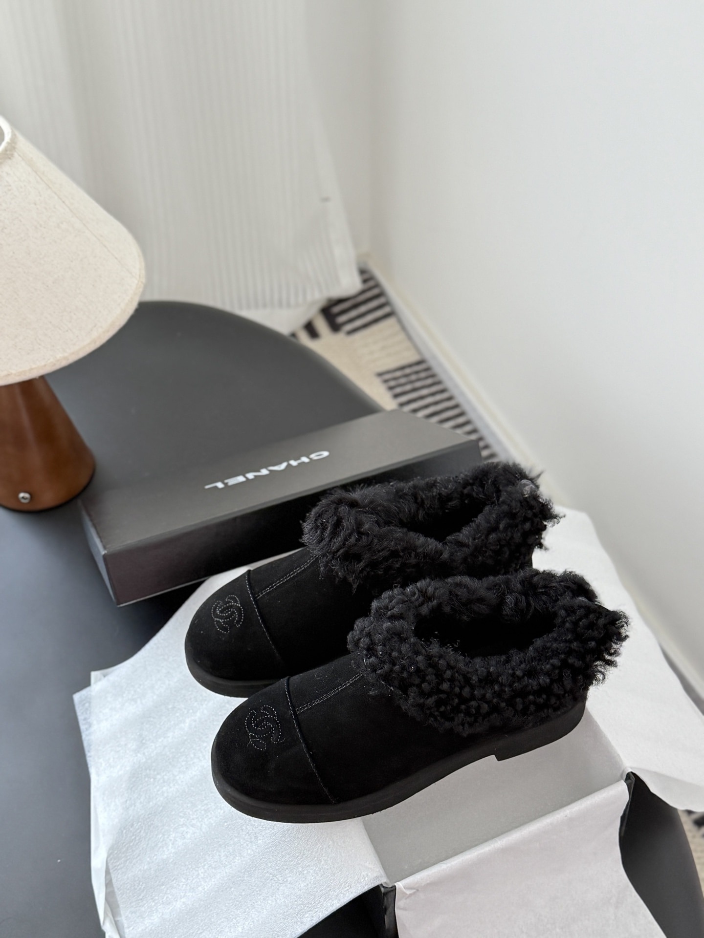 샤넬 25K 신상 스노우 부츠