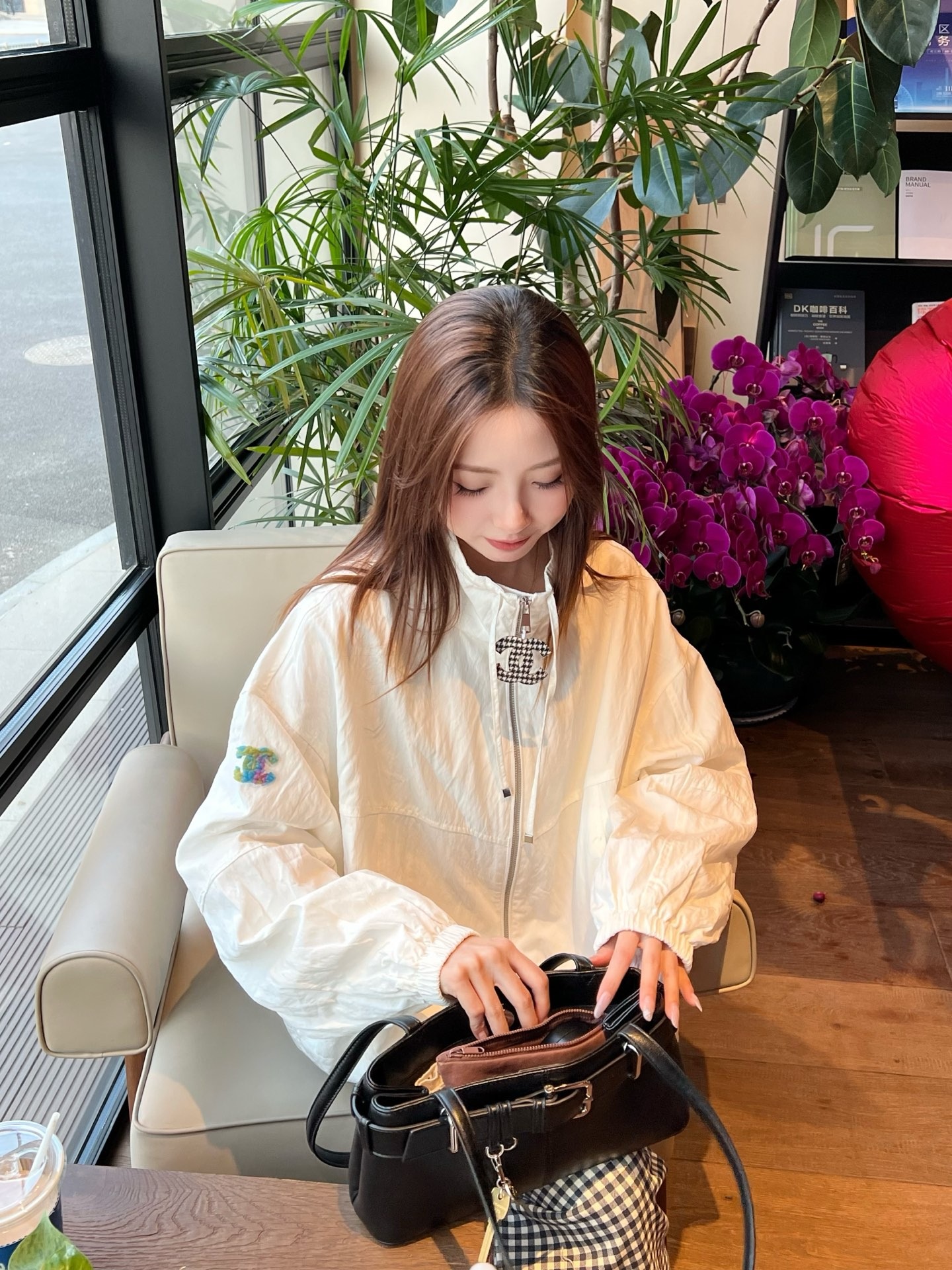 샤넬 체인 신상 집업