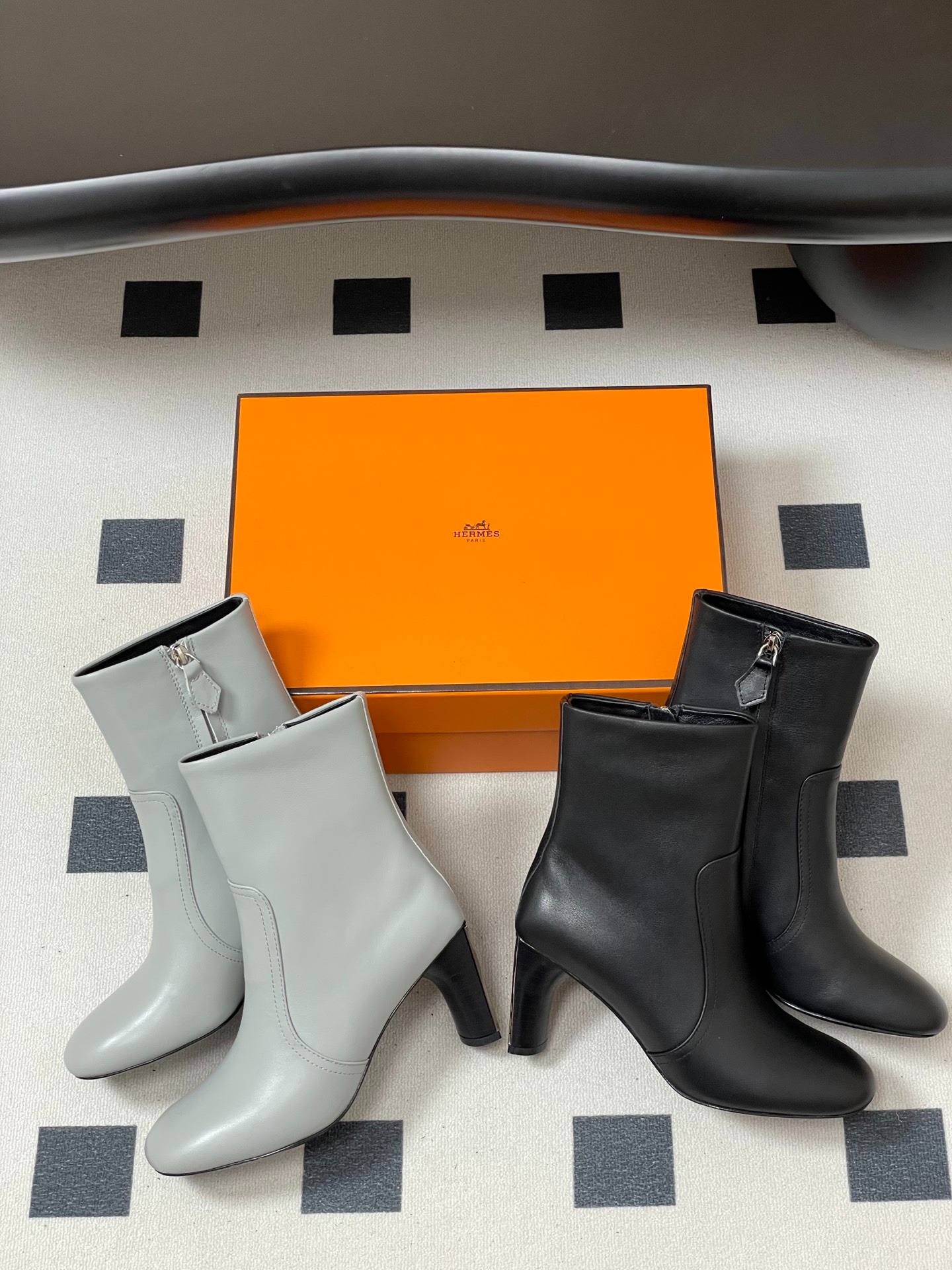 에르메스 부츠 스트레이트 힐