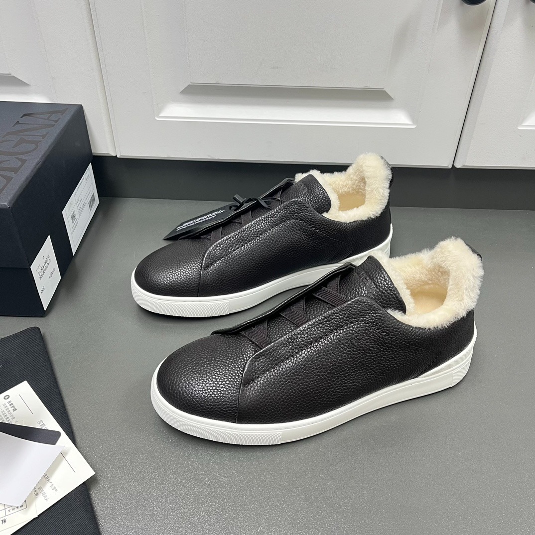 제냐 디어스킨 Triple Stitch™ 스니커즈