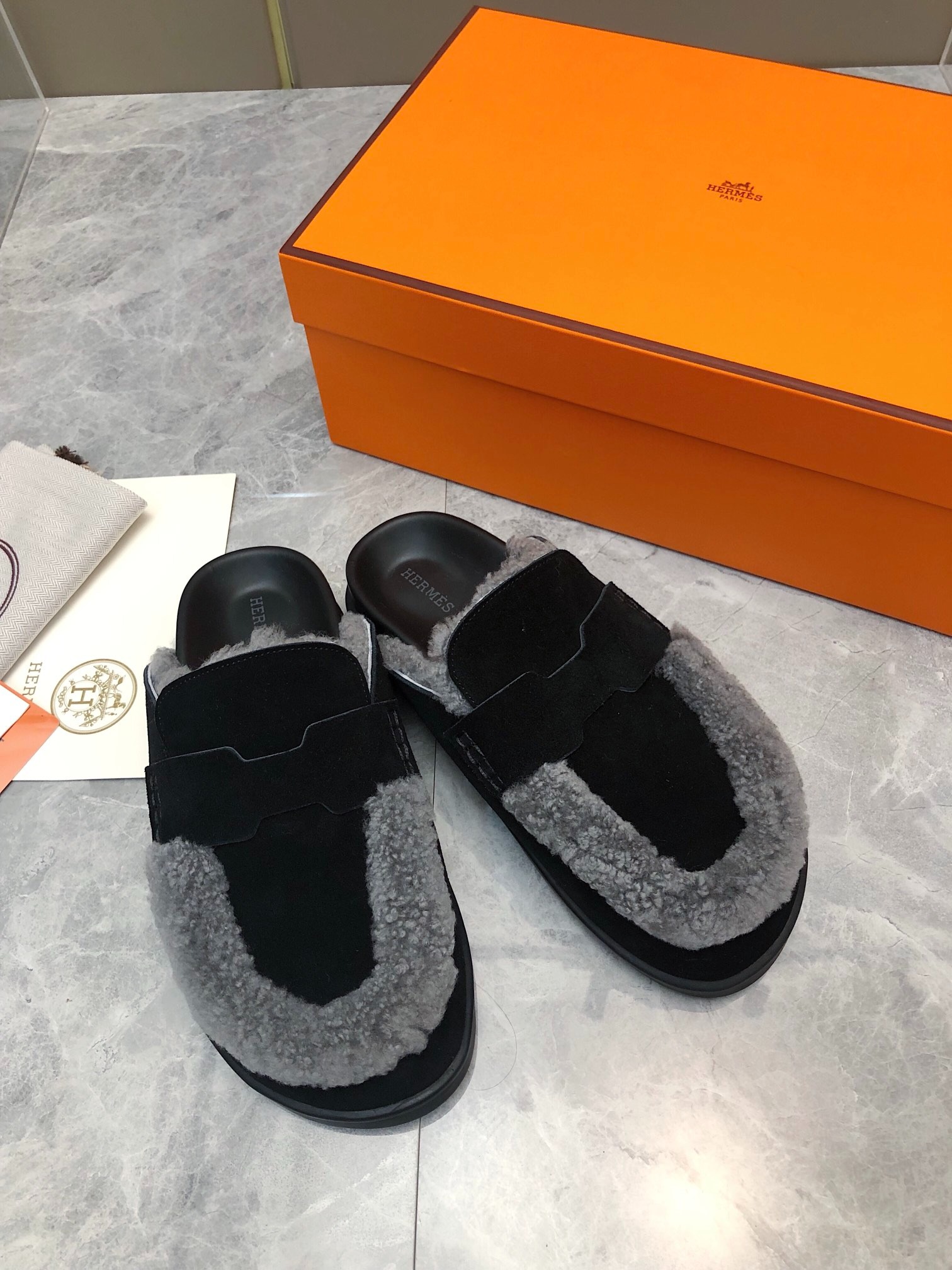 에르메스 신상 세미토 버켄슈즈