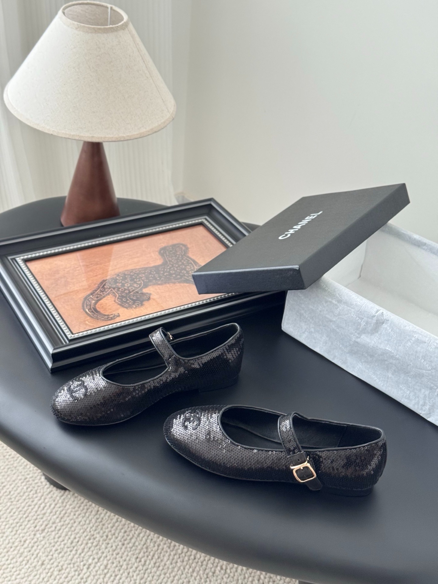 샤넬 25s 워킹 메리제인 플랫