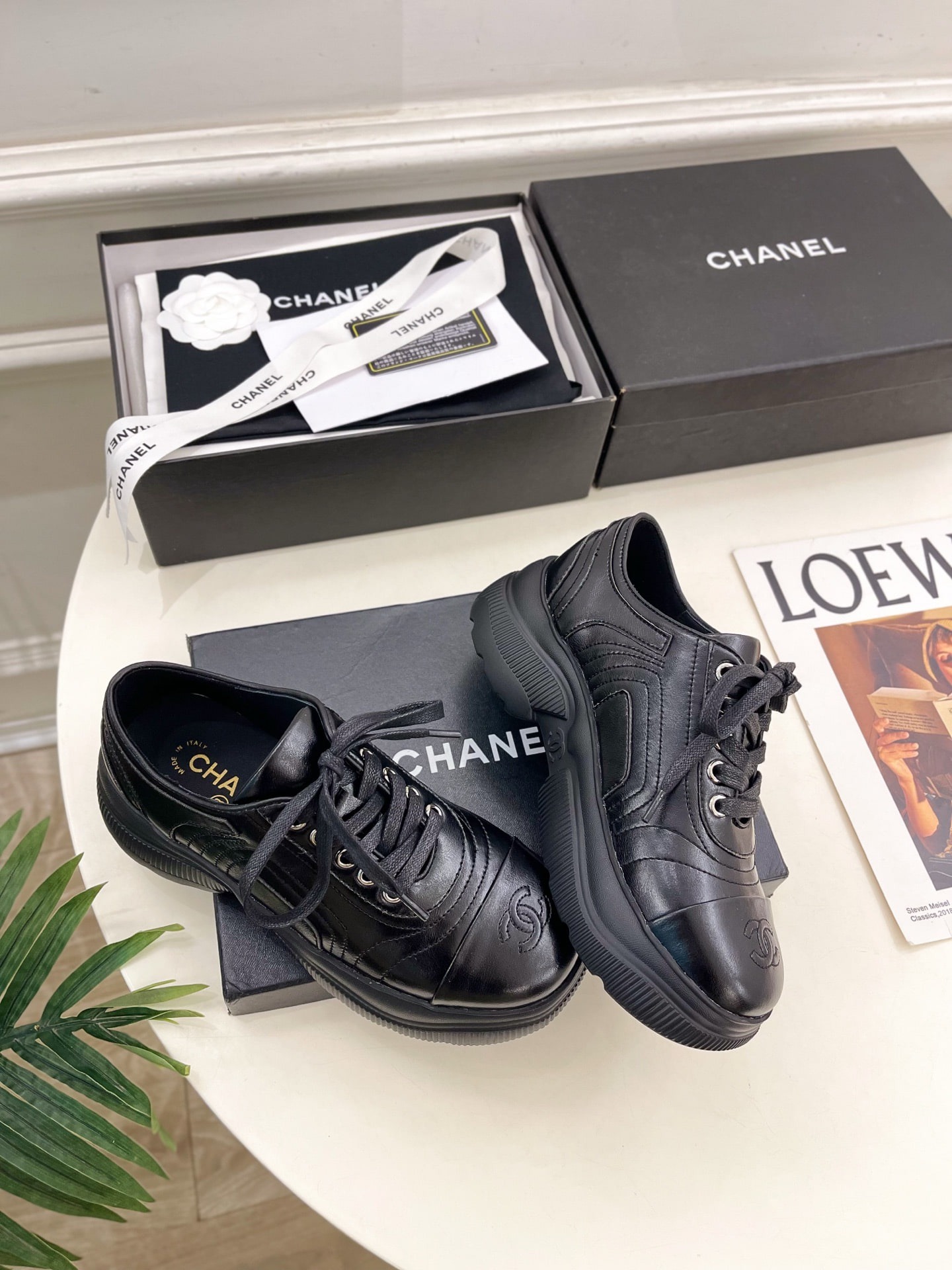 샤넬25 신상 통굽 스니커즈