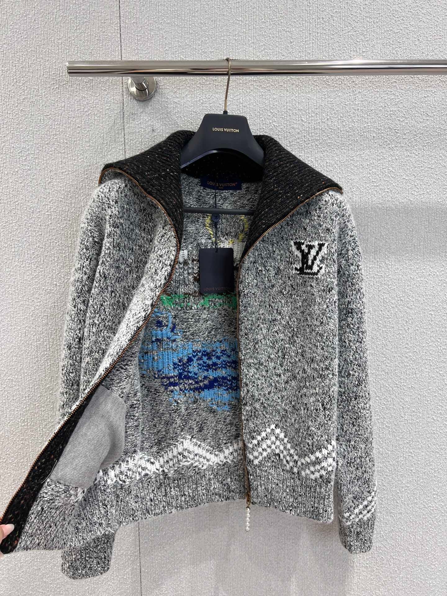 루이비통 25Fw 신상 Nigo 콜라보 집업 점퍼