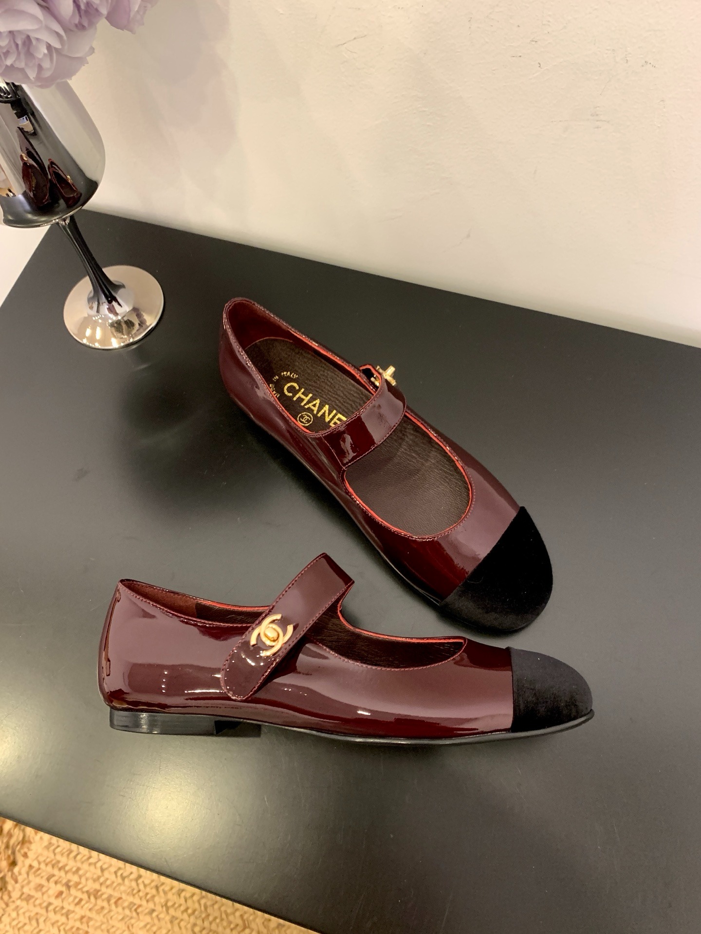 샤넬 25 신상 라운드 메리제인 슈즈