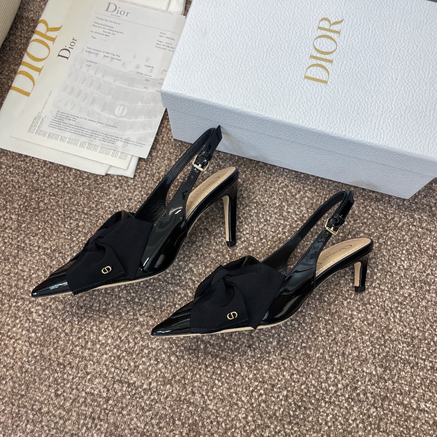 디올 25 신상 D-Issimo 스틸레토 힐