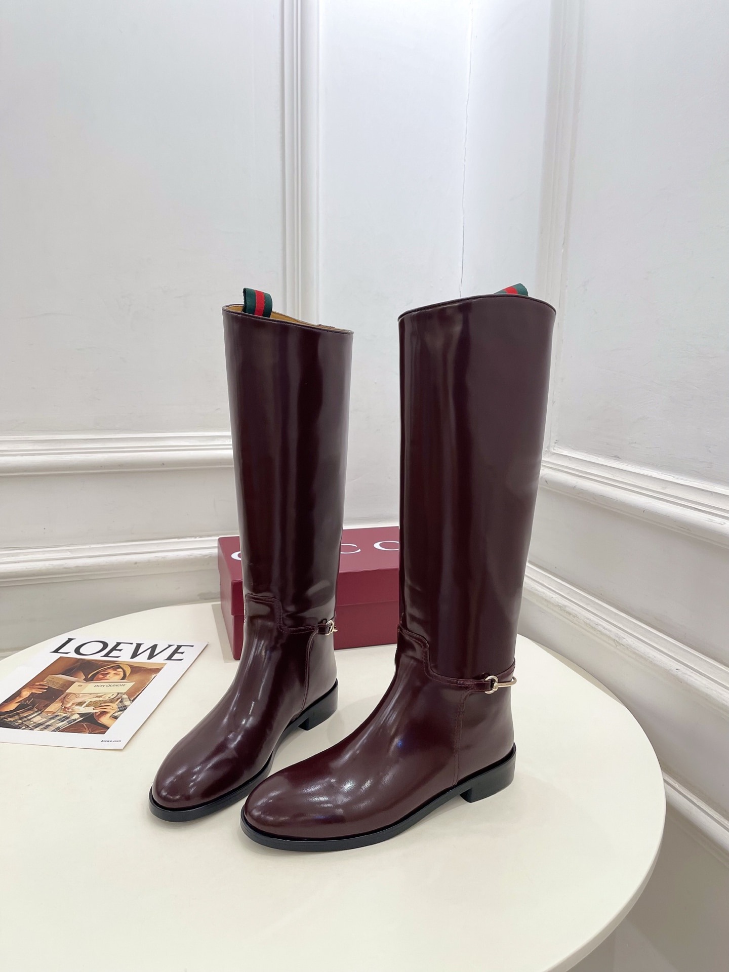 구찌 25?신상 클래식 버클 롱부츠