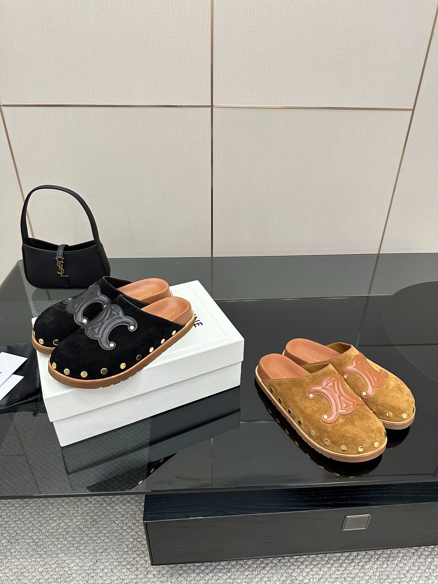 셀린느 여름 신상 옥스포드 플랫 슬리퍼