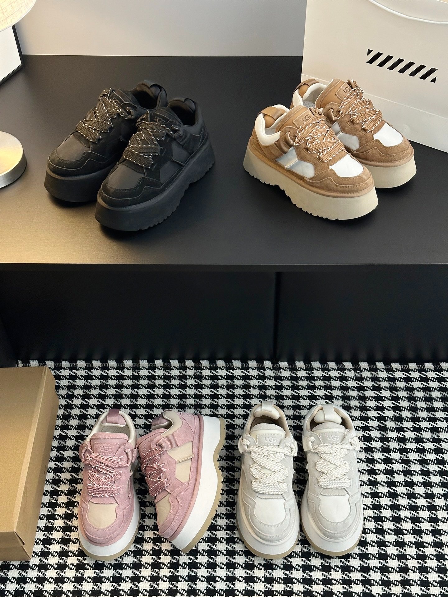 어그 키높이 슈즈