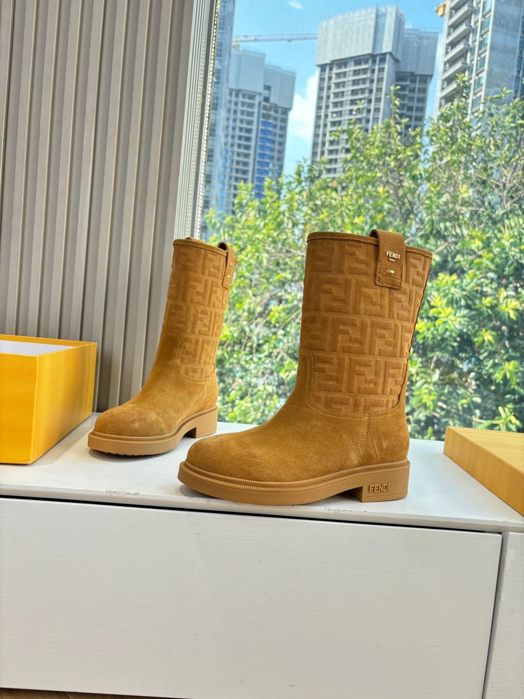 펜디25 신상 앵클 부츠