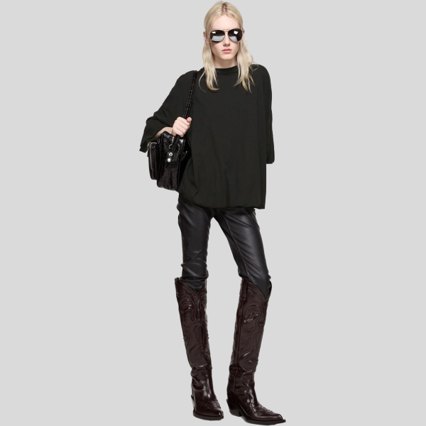 아크네 스튜디오 셔링 로고 티셔츠