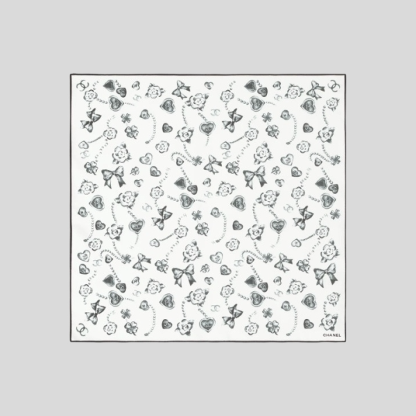 샤넬 펄 액세서리 스카프