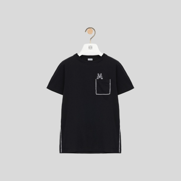 로에베 레귤러 핏 티셔츠