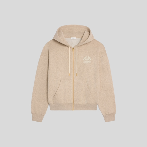 셀린느 집업 스웨트셔츠