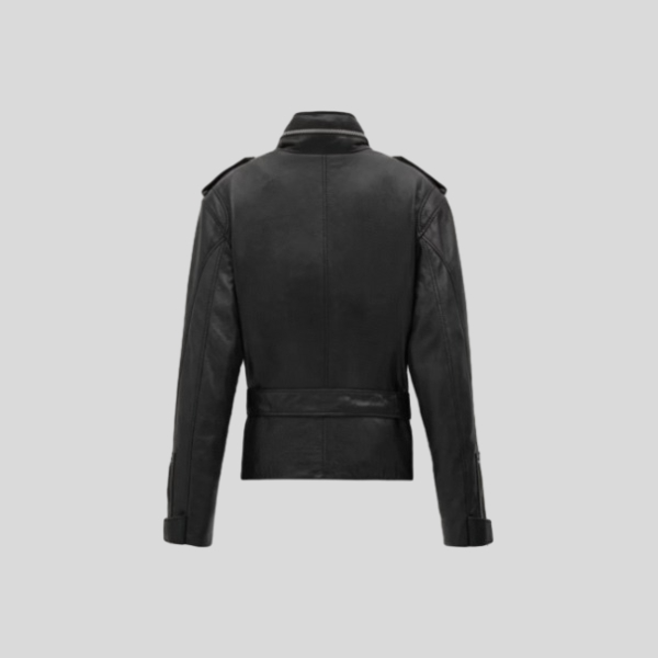 생로랑 가죽 숏 자켓