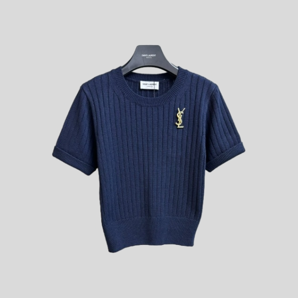 생로랑 니트 반팔