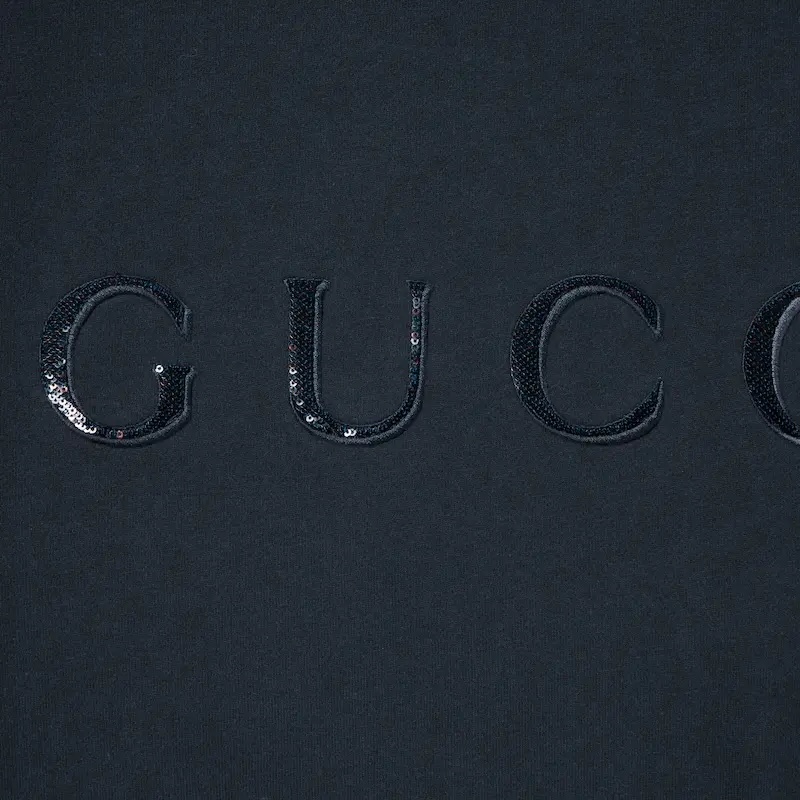 구찌 코튼 저지 스웨트셔츠