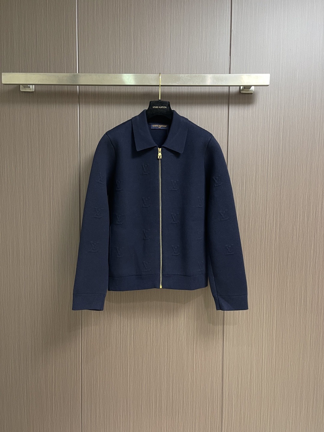 루이비통 25ss 니트 블루종 점퍼