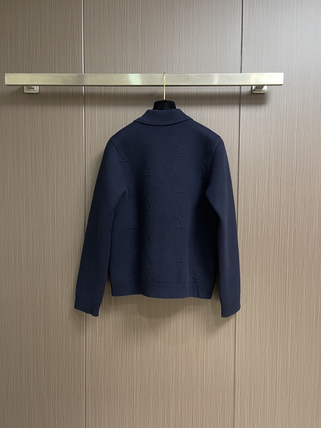 루이비통 25ss 니트 블루종 점퍼
