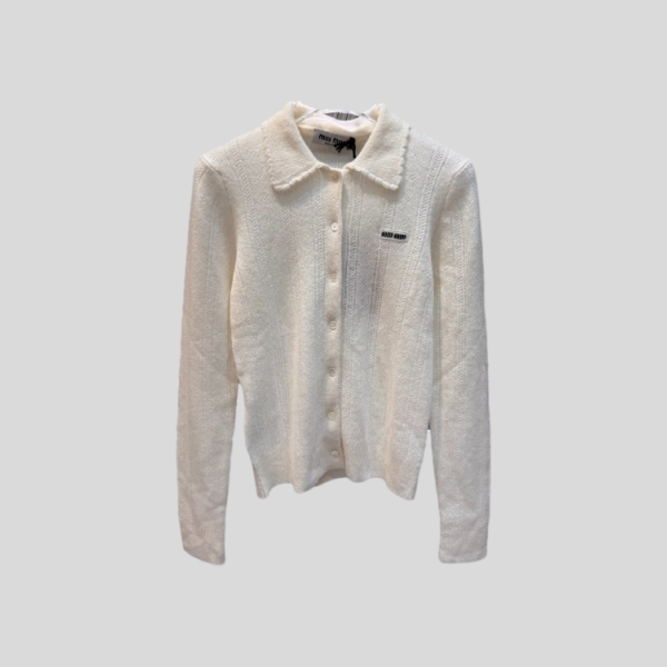 미우미우 캐시미어 니트 가디건