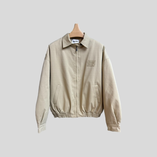 미우미우 플러시 워크웨어 자켓