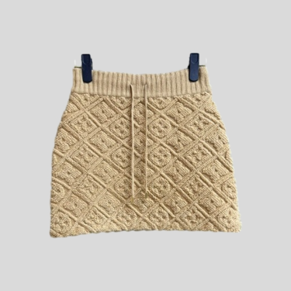 루이비통 모노그램 타월링 스커트(2color)