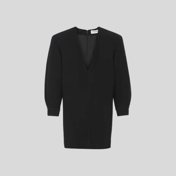 생로랑 슬림핏 웨이스트 드레스