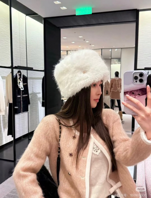 샤넬 메텔 모자