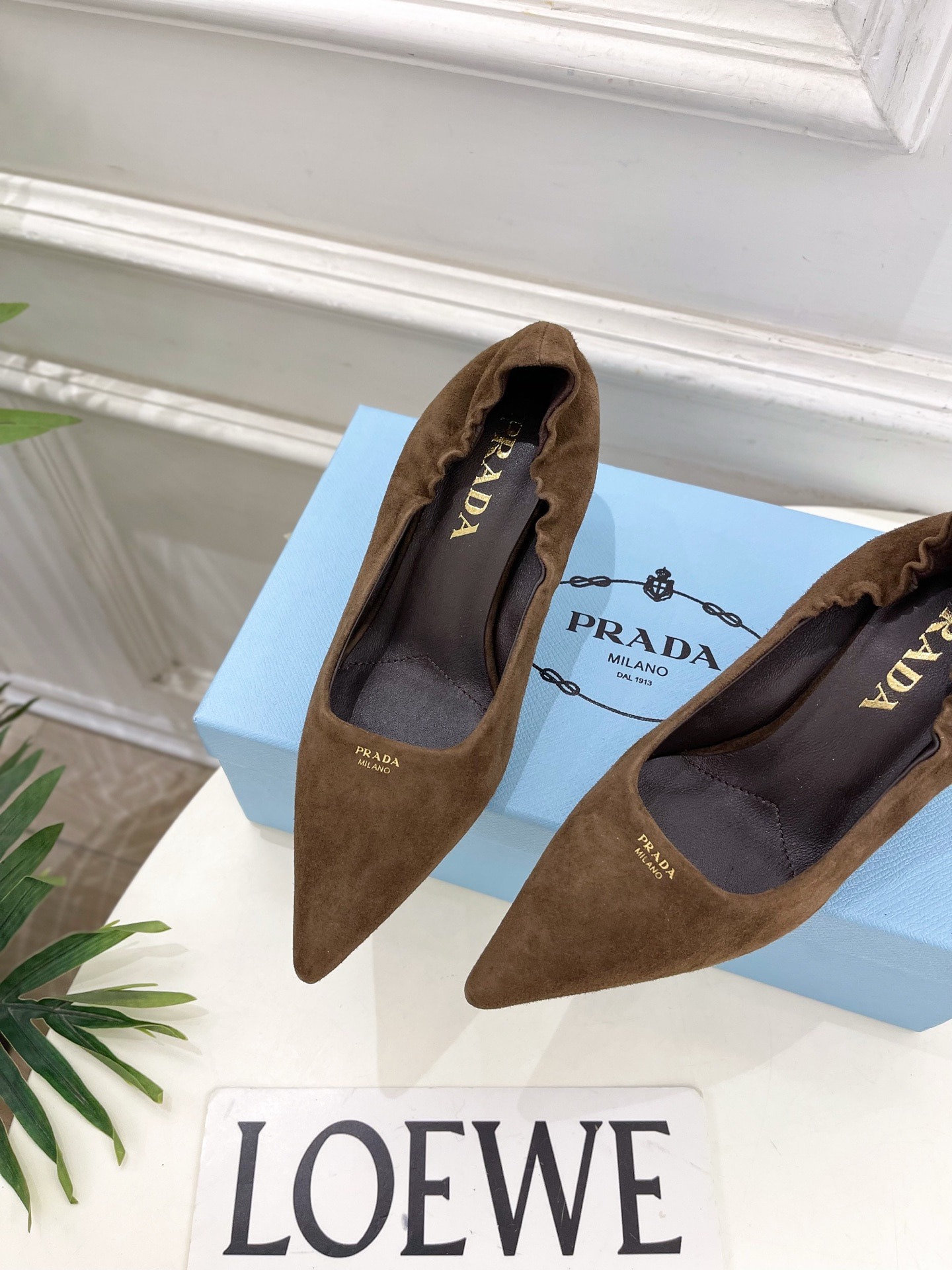 프라다 26 스틸레토 펌프스힐