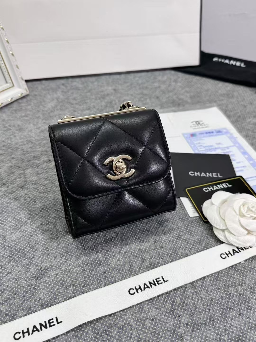 샤넬 트랜드 CC 미니 지갑