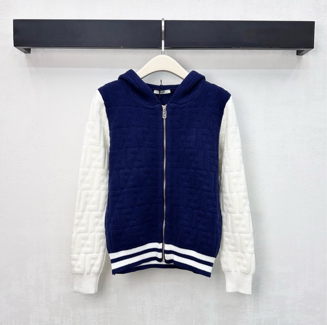 펜디 25 신상 후드 니트 코트