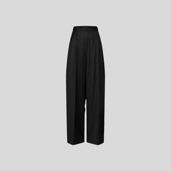 루이비통 테일러드 와이드 레그 울 팬츠