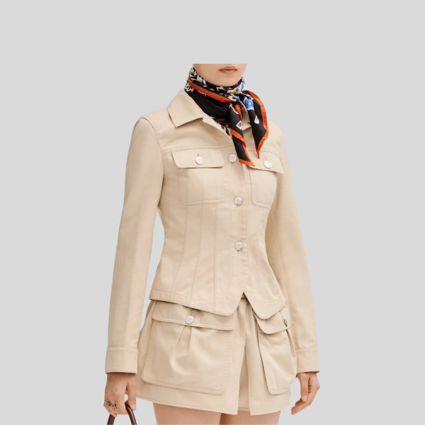 샤넬 코튼 재킷