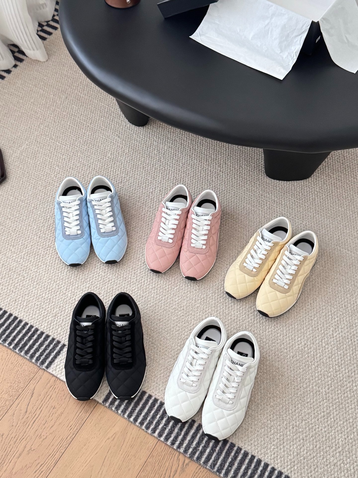 샤넬 25C 뉴 퀼팅 스니커즈