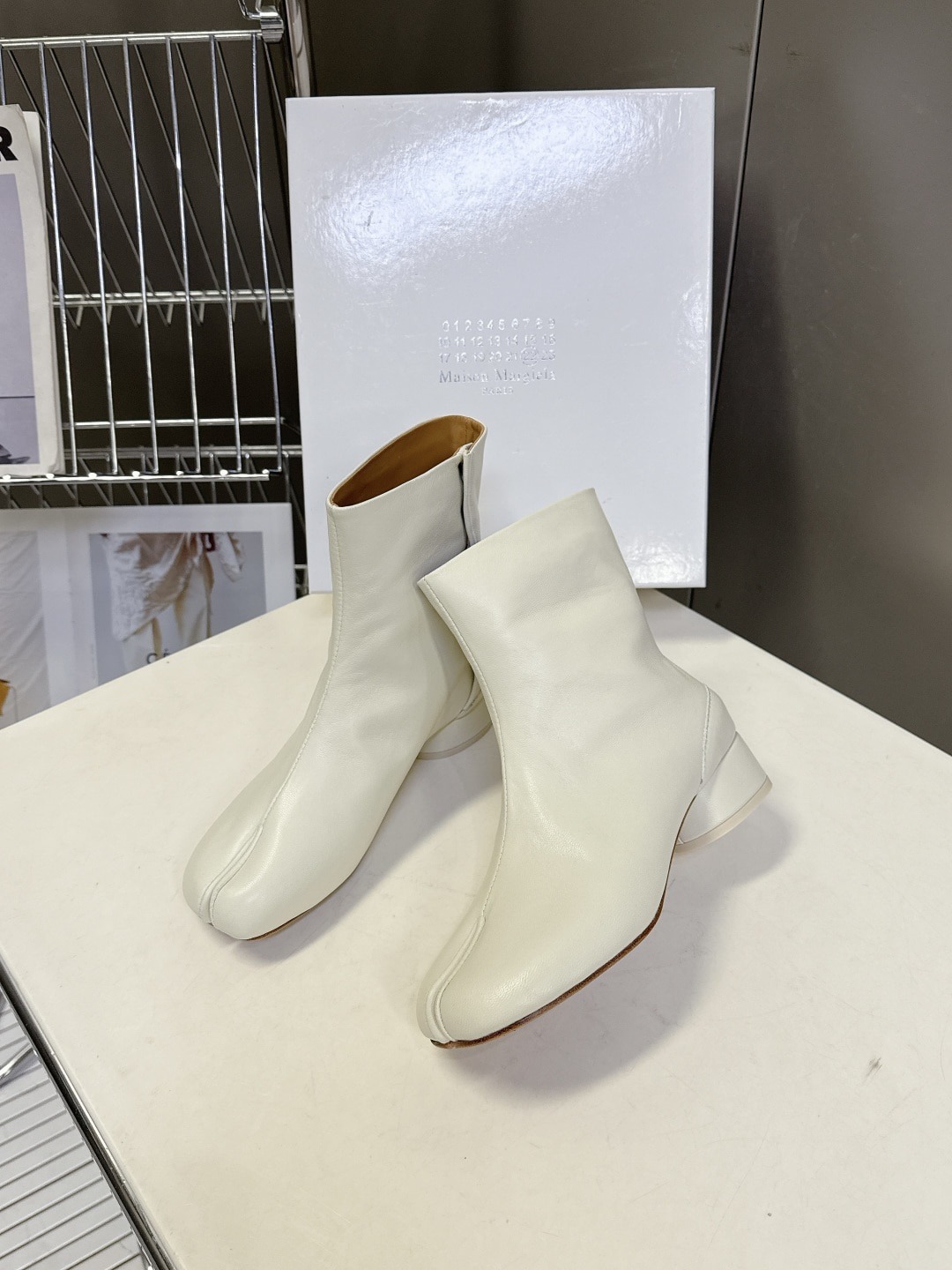 메종마르지엘라 신상 빈티지 앵클부츠