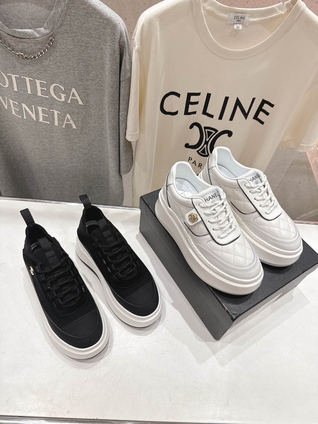 샤넬 26ss 신상 통굽 캐주얼화