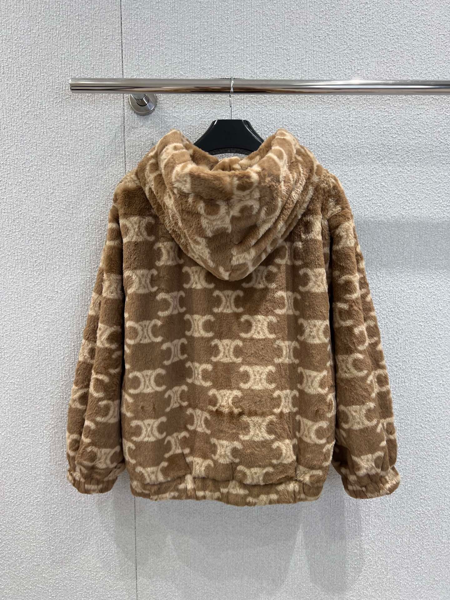 셀린느 25Fw 신상 캐시미어 후드집업 코트