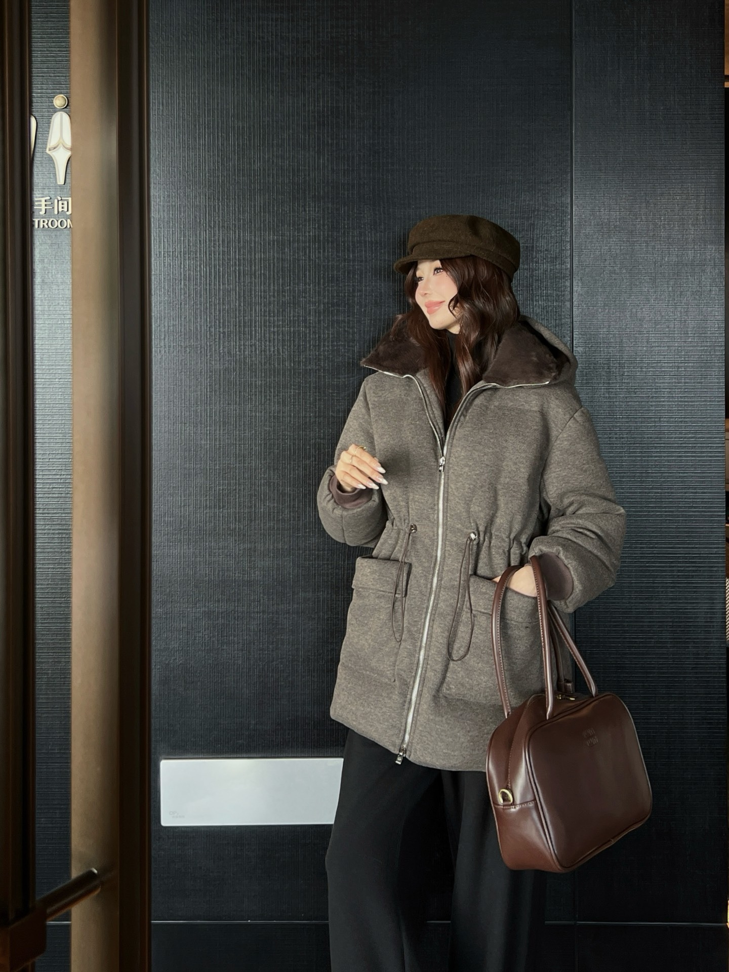 로로피아나 신상 후드 패딩 점퍼